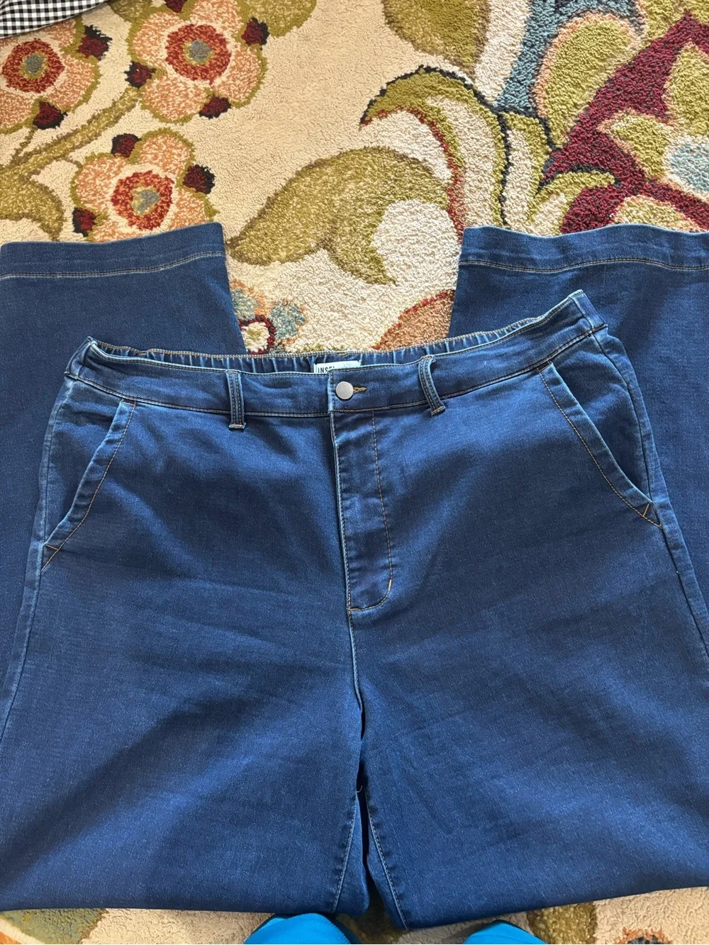 Dark Blue Denim Jeans - Picture 2 of 5